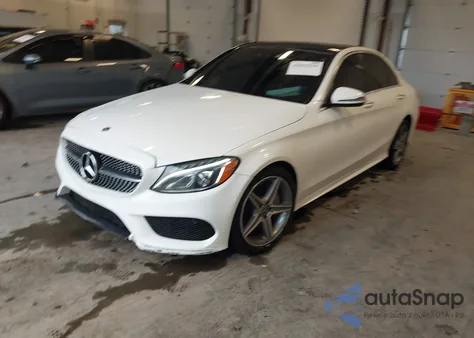 2018 Mercedes-Benz C 300 4Matic from USA, damaged, VIN 55SWF4KB1JU251819